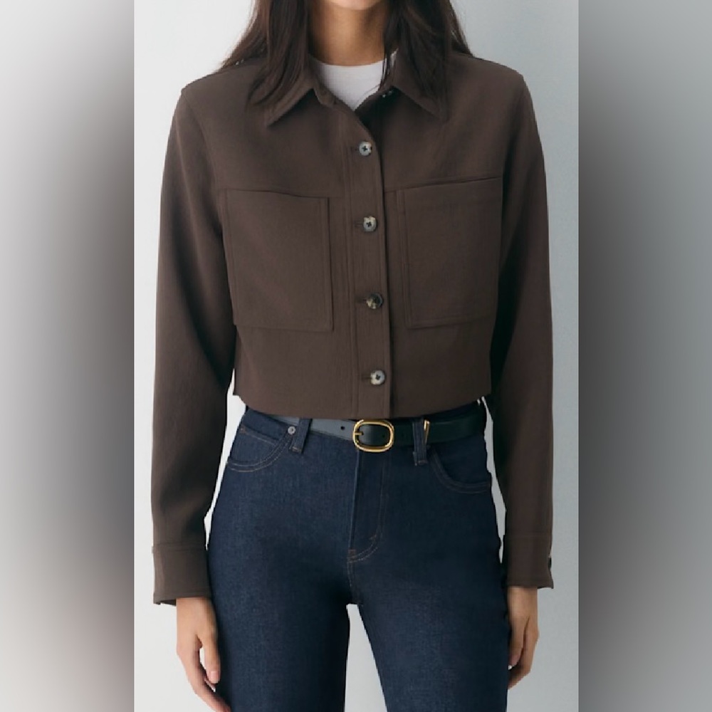 NWT Aritzia Wilfred Little Cropped Jacket